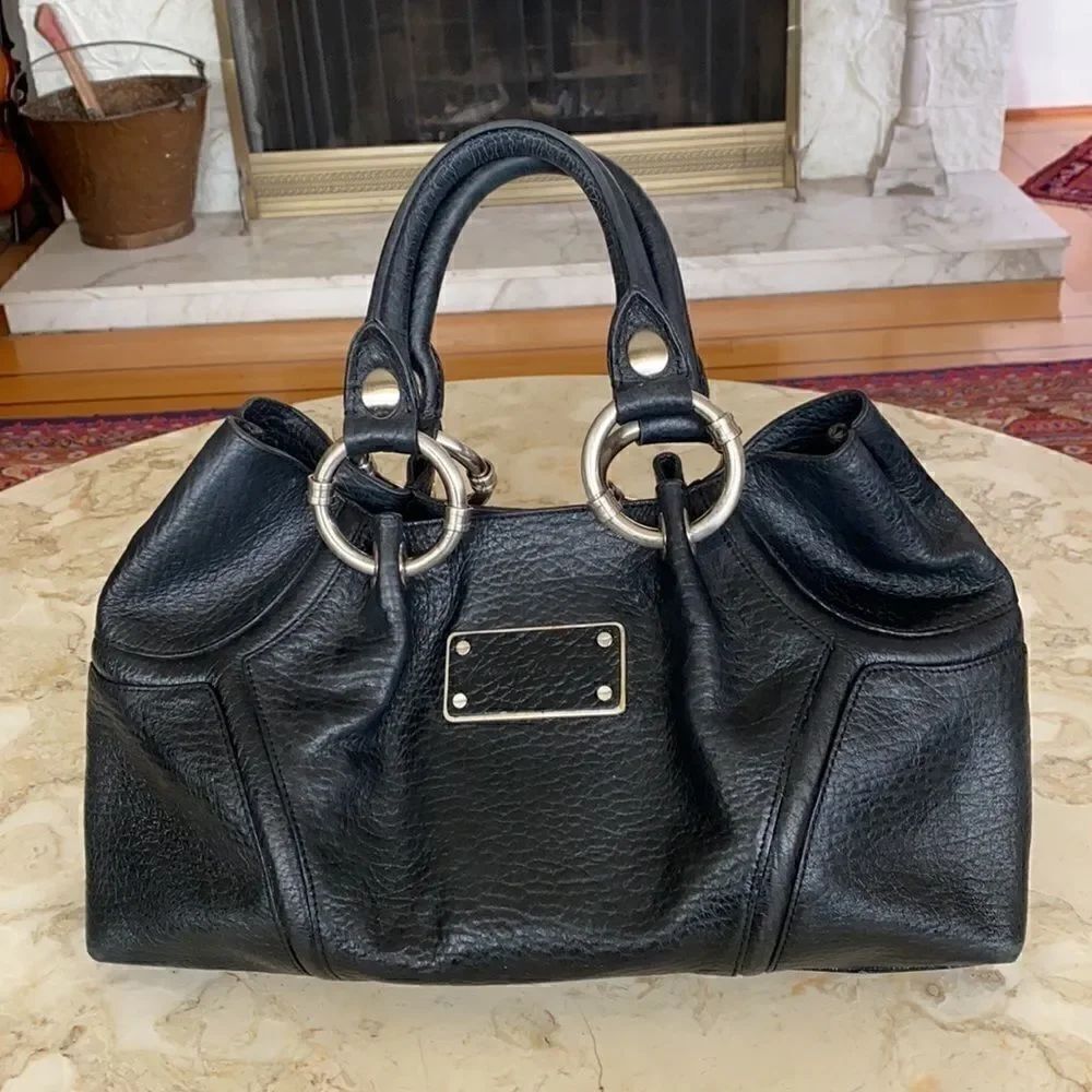 Kenneth Cole Leather Boogie Bag Satchel